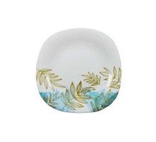 Тарілка десертна "Фіолетова гілка" Square 215мм V-215SPB