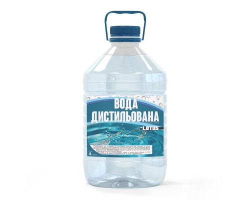 Дистильована вода 4л 86926