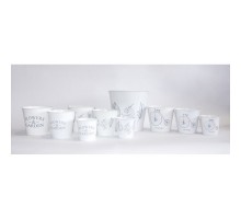 Капшо декоративне 1л FLOWERS & GARDEN 130*98*140 Білий