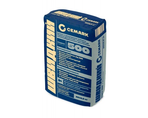 Цемент завод Кам'ян-Поділ. CEMARK ШВИДКИЙ ПЦ-2 М500 (64м/пал) 25 кг