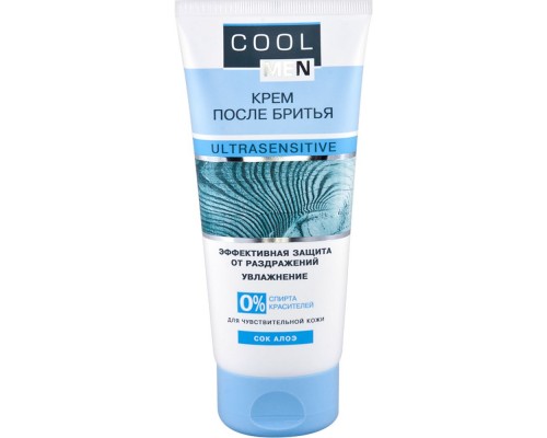 Крем після гоління Cool men UltraSensitive 200мл