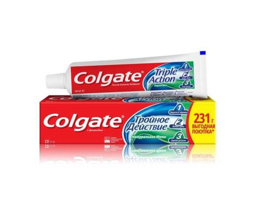 Зубна паста Colgate 75мл потрійна дія Зубна паста Colgate 75мл потрійна дія