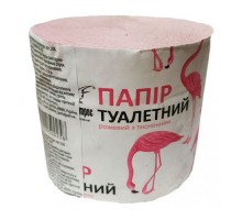 Туалетний папір Альбатрос рожевий