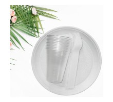 Набір одноразового посуду CHEAP&GOOD (на 10 персон) 0744