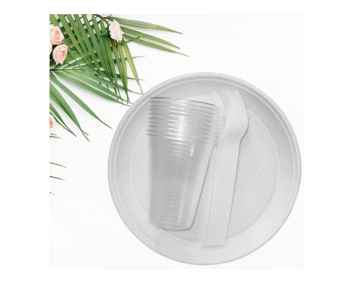 Набір одноразового посуду CHEAP&GOOD (на 10 персон) 0744