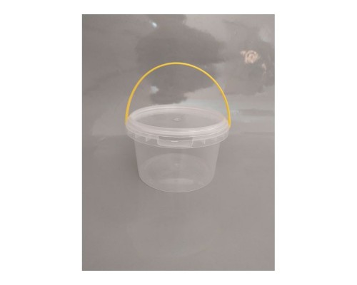 Відро прозоре під засолку 0,5л з кришкою 1793