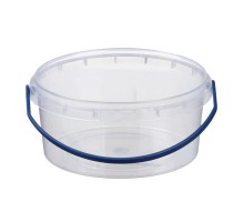 Контейнер відро прозоре 5л з кришкою 1687