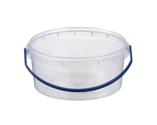 Контейнер відро прозоре 5л з кришкою 1687