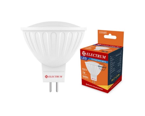 Лампа світлодіодна Led ETRON 10W 4200K Light MR16 GU5.3 1-ELP-860