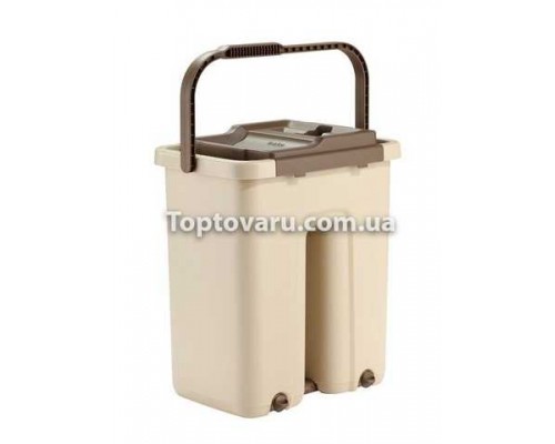 Набір для прибирання (відро+швабра з віджимом) Scratch cleaning mop 8л