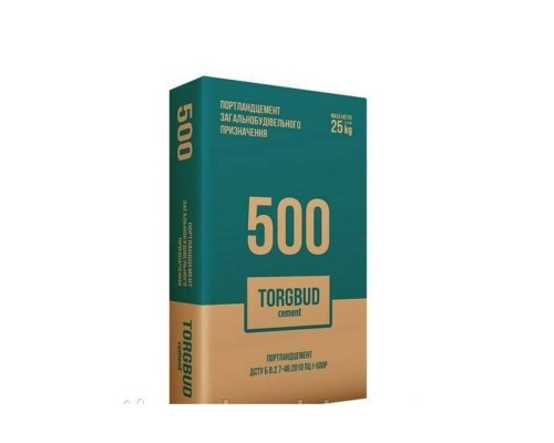 Цемент завод ПОЛІМІН ПЦ-2 TORGBUD М500 ГОСТ 25кг