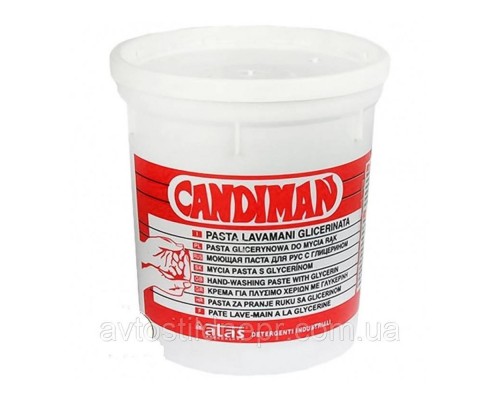 Паста для очищення рук Standart 0.5кг (відерце) UNIFIX 951225