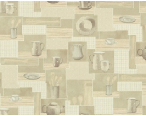 Шпалери СШТ Китчен Скіф 2-1216 (1,06*10,05м) світло-капуч на фліз.основі