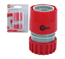 Конектор 3/4" до шланга 3/4" INTERTOOL GE-1018