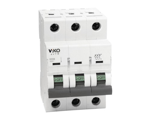 Автоматичний вимикач VIKO C-типу 3р 32А