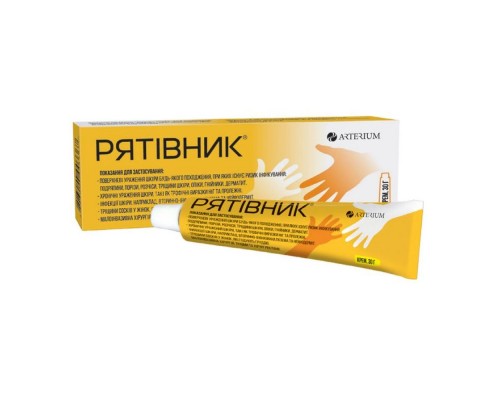 Крем-бальзам Рятівник масажний для тіла надає профілактичну дію при болях в суглобах та м'язах 70г