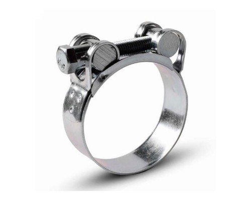 Хомут стальний оцин. посилений 52-55