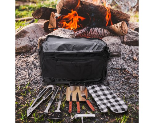Термосумка з набором для пікніка, 11предм. СКАУТ 0719