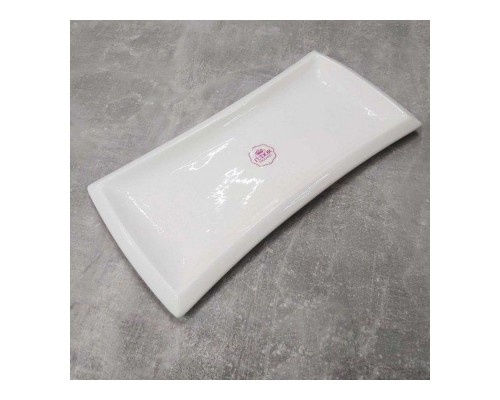 Блюдо прямокутне 37,5*19,2см ГЛАДКА  TU0138-1