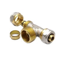 МП Трійник різьбовий ЗР 16*1/2*16 Valve 3972
