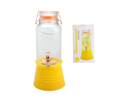 Лимонадник 4л на металевій підставці Відро 9039