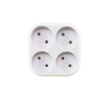 Розгалужувач пятерник NeoMax білий 10А LMA007 NX1027