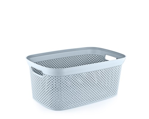 Корзина для чистої білизни Diamond 35 л без кришки 08 1059