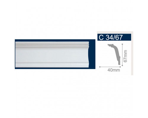 Багет Солід С34/67 2м**