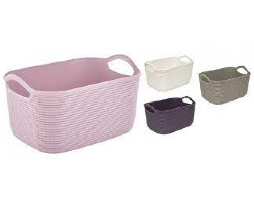 Корзина АЛЕАНА Джут в асортименті 127007