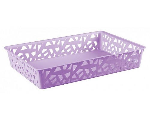 Корзина з кришкою 2,3л чорний мрамур TP-597