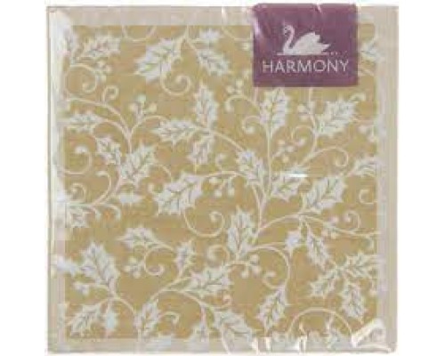 Серветки столові трьохшарові TM Harmony в асортименті Серветки столові трьохшарові TM Harmony в асортименті