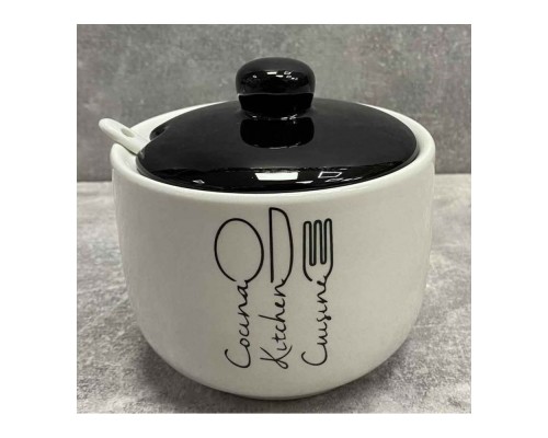 Цукорниця з ложкою 520мл Bon appetit 700-03-17