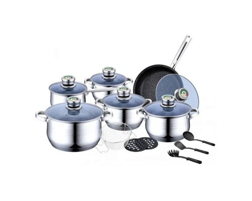 Набір 18 предметів нержавіючий BN-5003