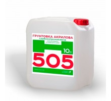 Грунтовка НОВА Н-505 акрилова для внутр та зовн робіт 1л