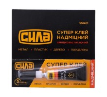 Супер клей 3г СИЛА 951401