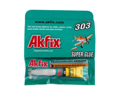 Супер клей 3г Akfix GA003