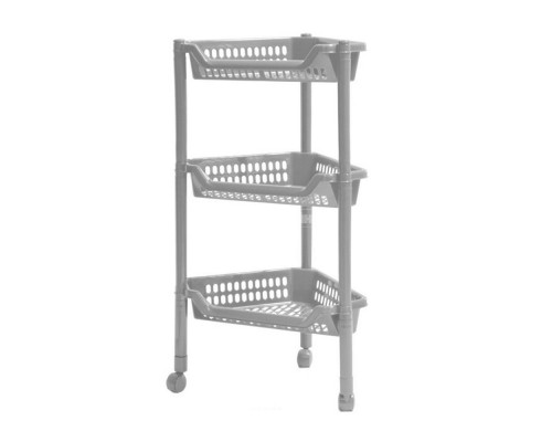 Етажерка кутова триярусна 60560