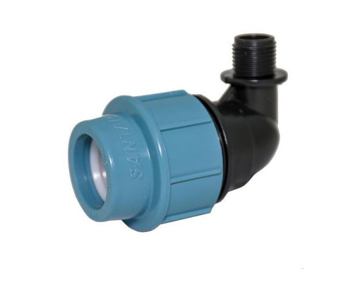 ПЕ Коліно різьбове ВР Ф50*2