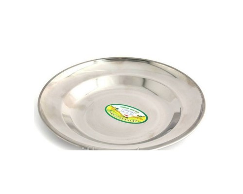 Тарілка мілка 20см нержавіюча ADS2240-20