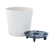 Вазон Ф'ЮЖН Алеана 28,5*22см зі втавкою 115090