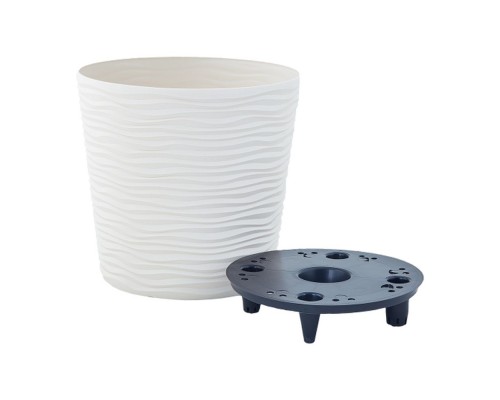 Вазон Ф'ЮЖН Алеана 28,5*22см зі втавкою 115090