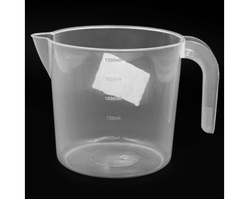 Кружка пластикова прозора TM ZAMBAK 184-3599