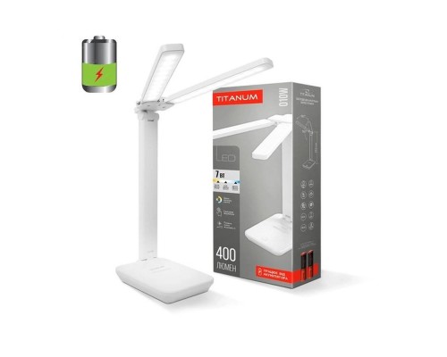 Лампа настільна LED TITANUM TLTF-010W 7W 2700-6000К Лампа настільна LED TITANUM TLTF-010W 7W 2700-6000К
