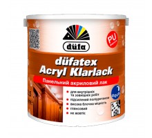 Лак панельний 0,75л DUFA Acryl Klarlack