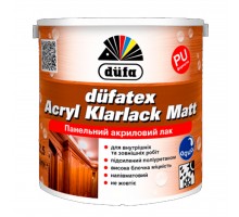 Лак панельний 0,75л DUFA Acryl Klarlack Matt полумат