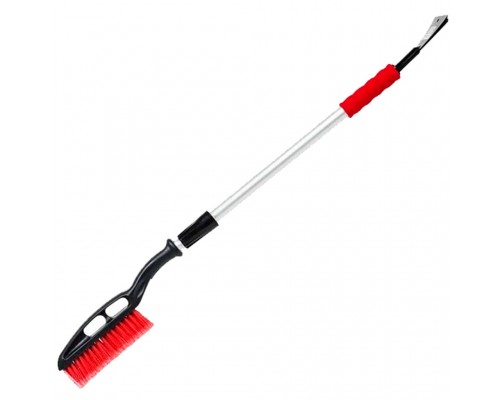 Щітка зі скребком ручка телескоп 99-139см AT-0119
