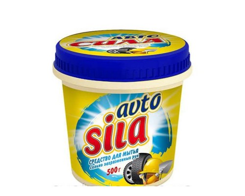 Засіб для очищення рук АВТОСИЛА 0,5кг в банці