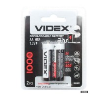 Акумулятор VIDEX HR6/AA 1000mAh 2pcs поштучно