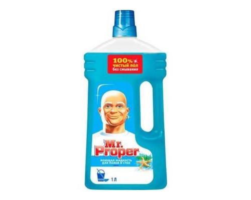 Засіб для прибирання підлоги та стін Mr PROPER  Квітки Бавовни 1л 80717175