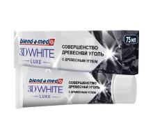 Зубна паста BLEND-A-MED 3D White Деревним вугіллям. 75мл 80722073